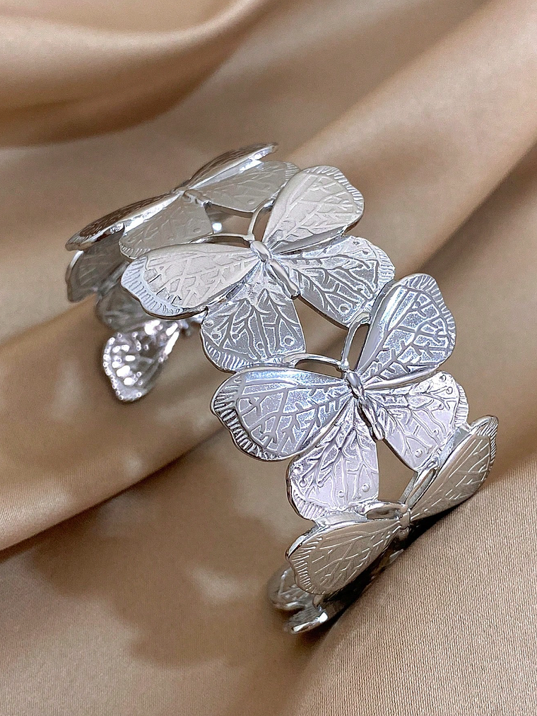 PULSERA BRAZALETE PAPILLON ARGENTEE 1