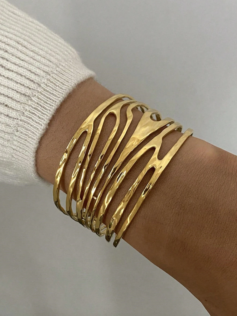 PULSERA BRAZALETE MONTPELLIER DOREE 3