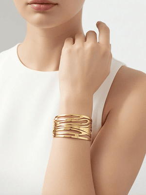 PULSERA BRAZALETE MONTPELLIER DOREE