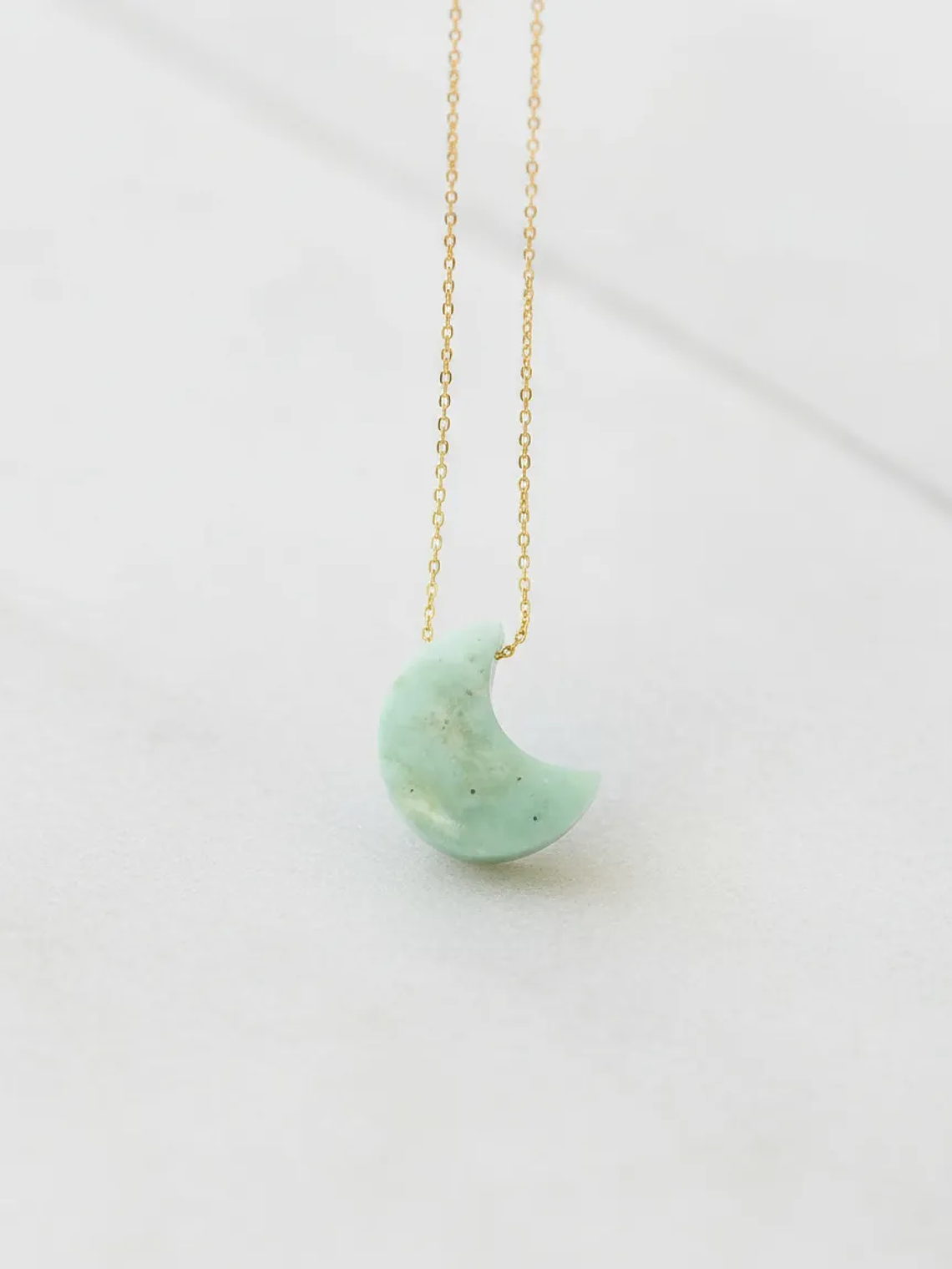 COLLAR MEDIA LUNA AMAZONITA  5