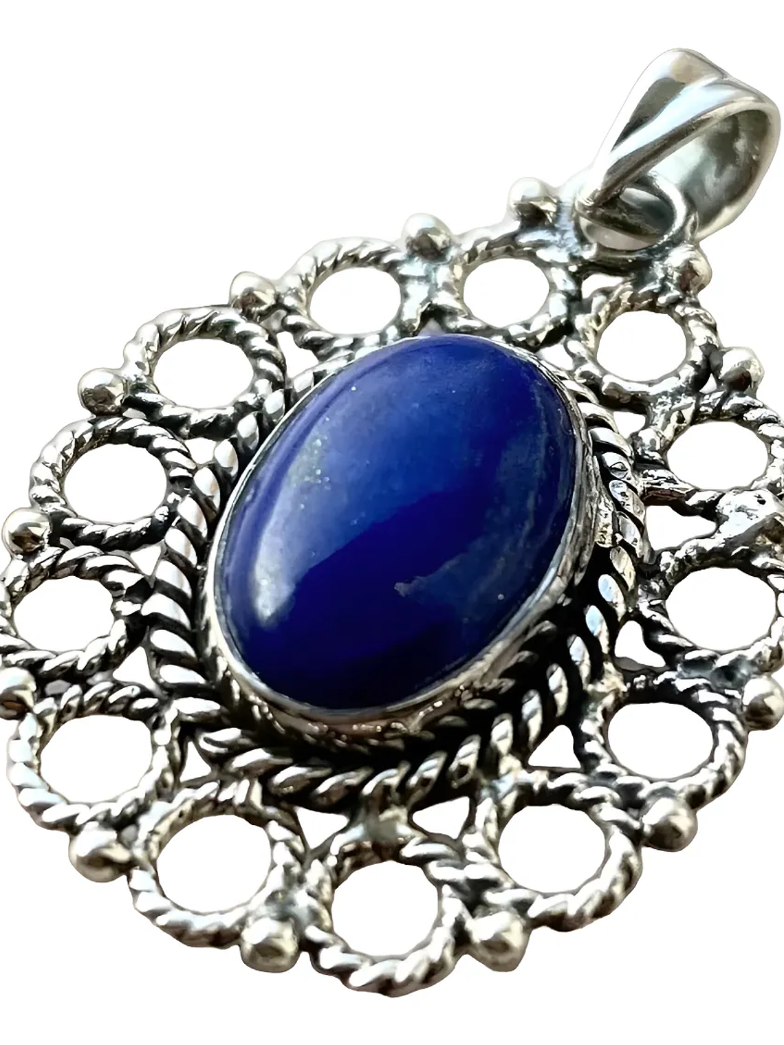 COLGANTE DE LAPISLAZULI PLATA 925 7
