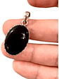 COLGANTE DE ONIX NEGRO PLATA 925 - Miniatura 2