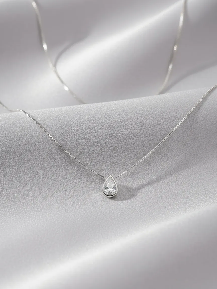 PUNTO DE LUZ CON CRISTAL AUSTRIACO PLATA 925 9