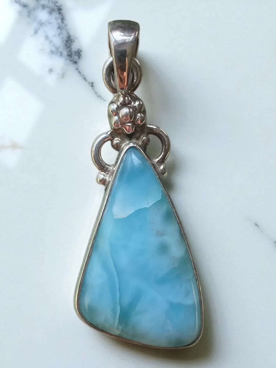 COLGANTE DE LARIMAR PLATA 925 3