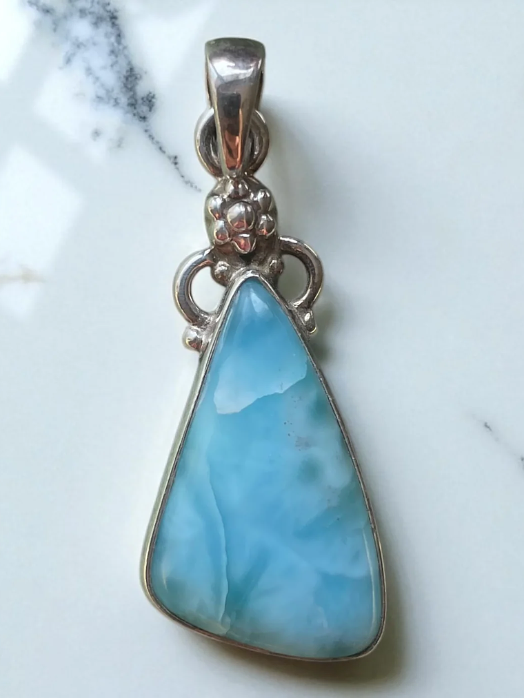 COLGANTE DE LARIMAR PLATA 925 3