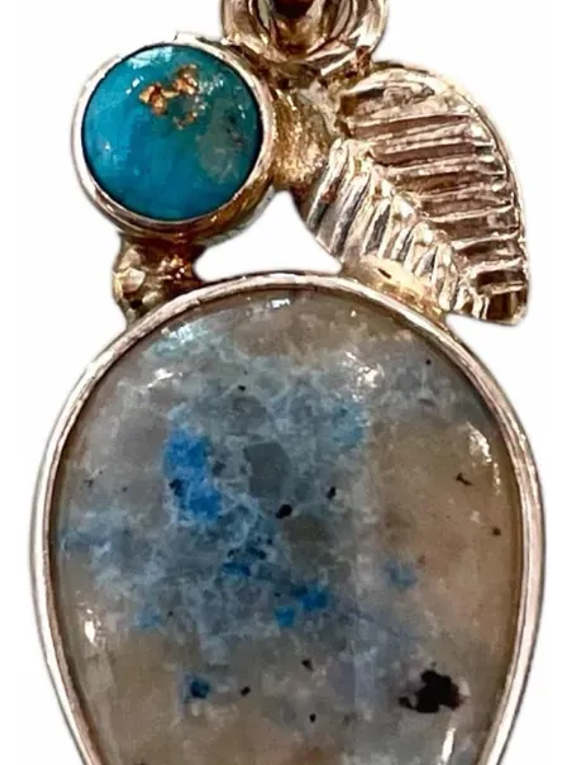 COLGANTE CANVASITA Y TURQUESA AZUL PLATA 925 2