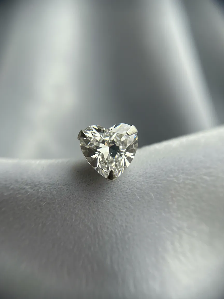 AROS PUNTO DE LUZ CORAZON CRISTAL SWAROVSKI PLATA 925 2