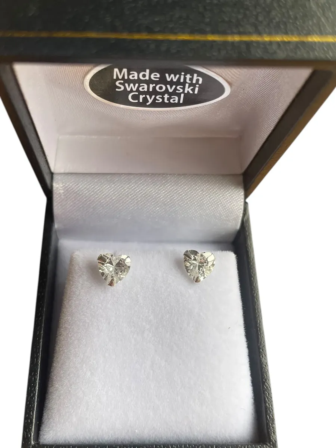 AROS PUNTO DE LUZ CORAZON CRISTAL SWAROVSKI PLATA 925 7