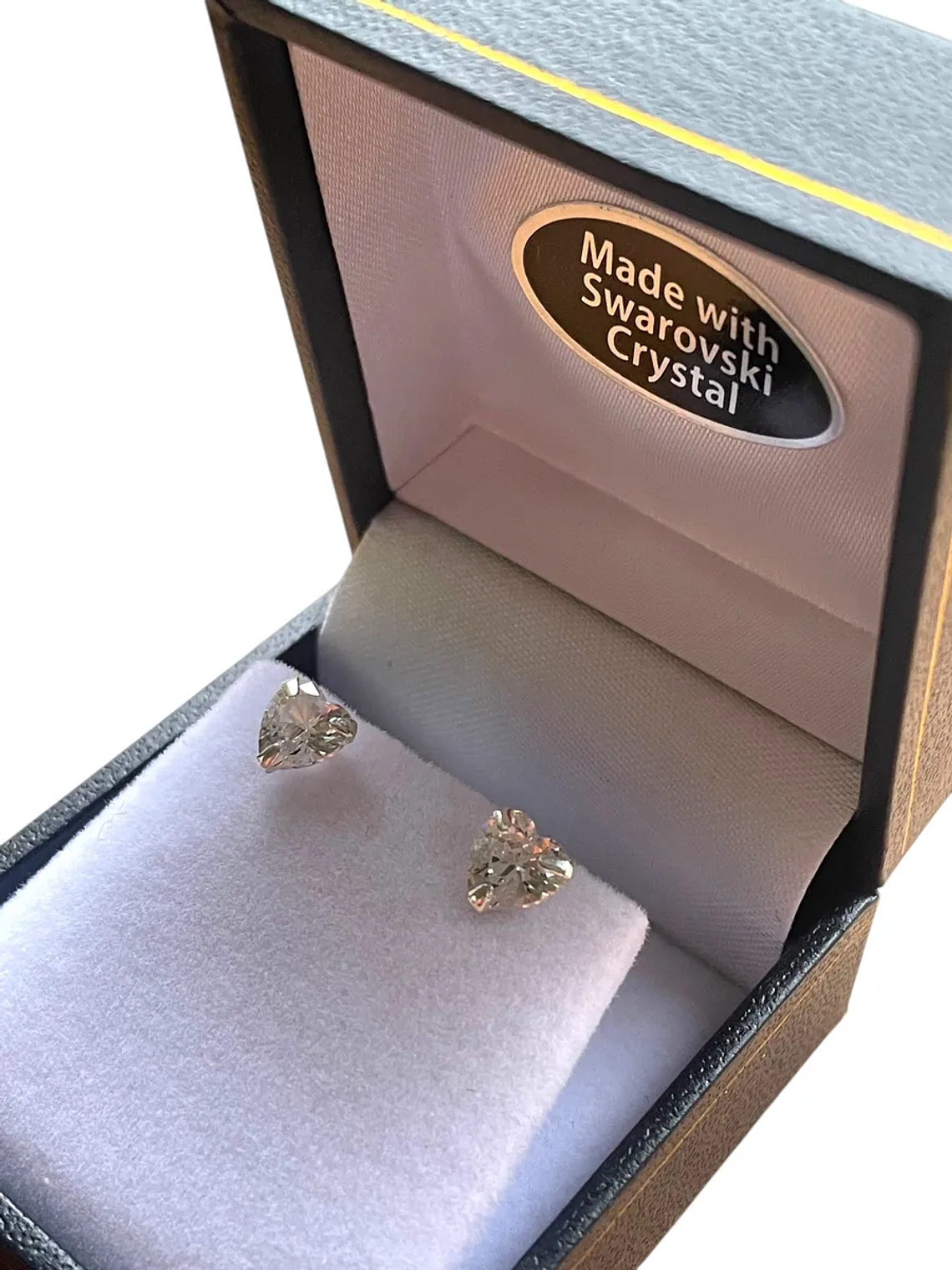 AROS PUNTO DE LUZ CORAZON CRISTAL SWAROVSKI PLATA 925 8