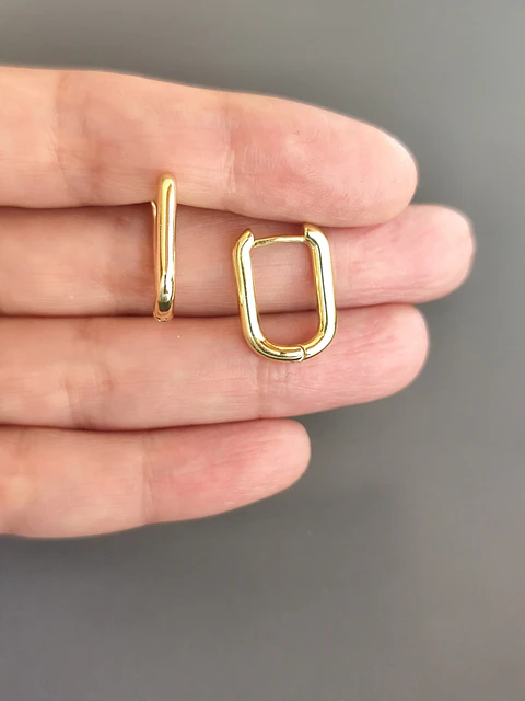 Argollla rectangular