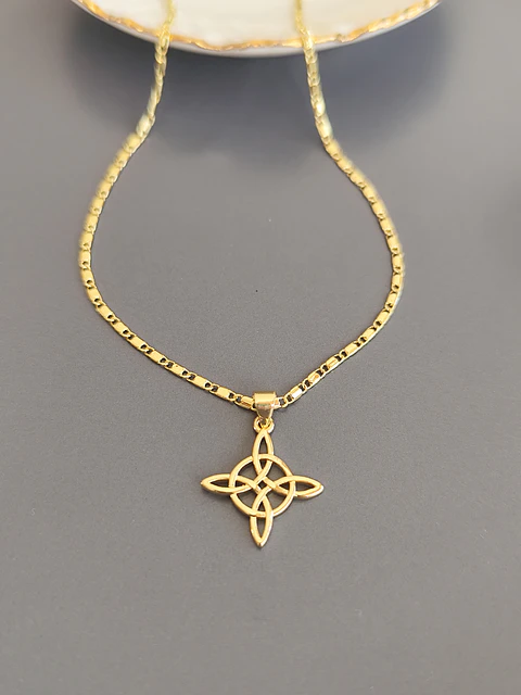 Collar nudo de brujas 