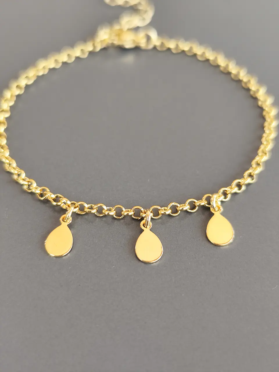 pulsera mini gotas triple 5