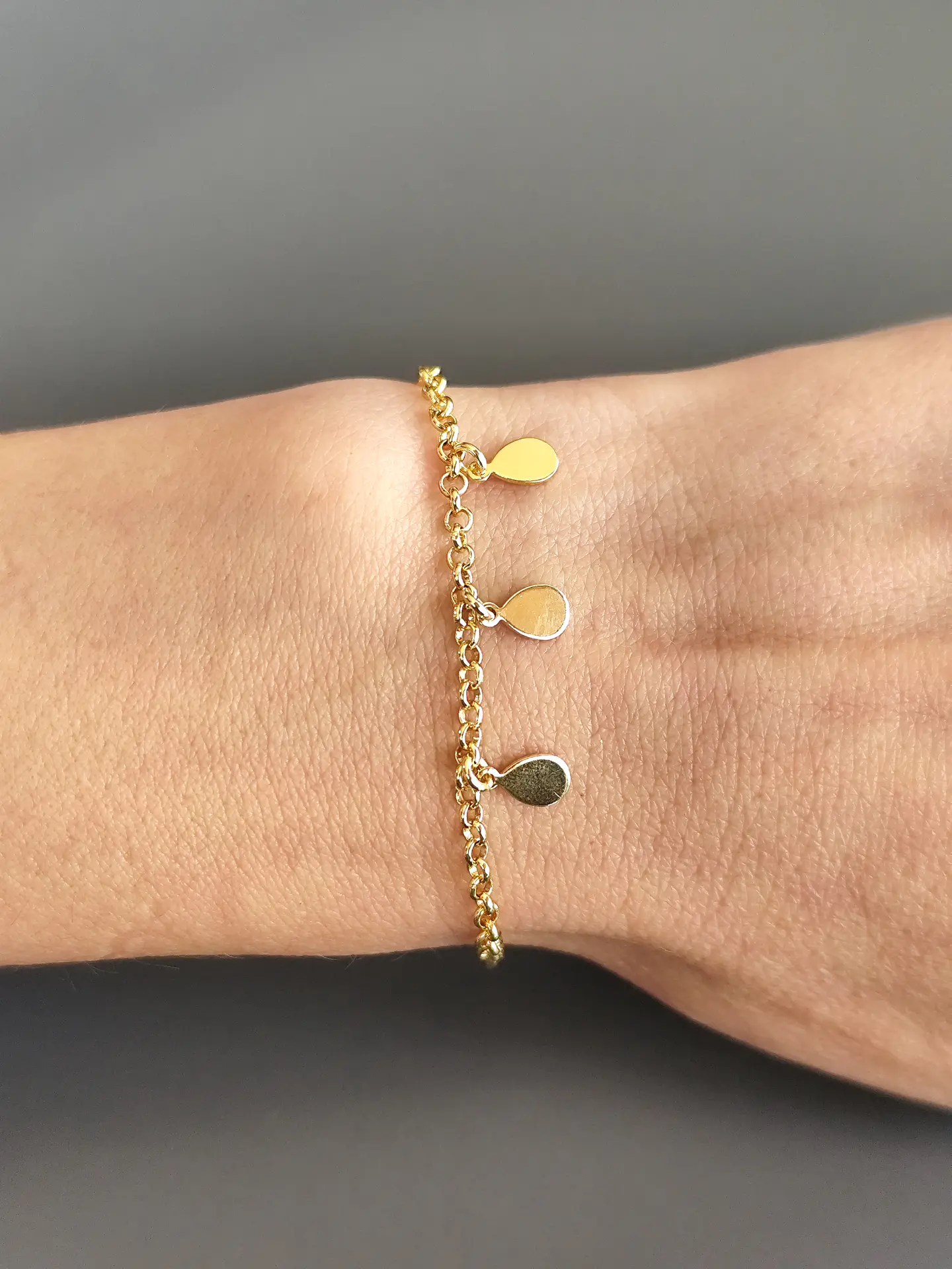 pulsera mini gotas triple 3