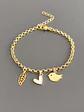 pulsera triple charms - Miniatura 1