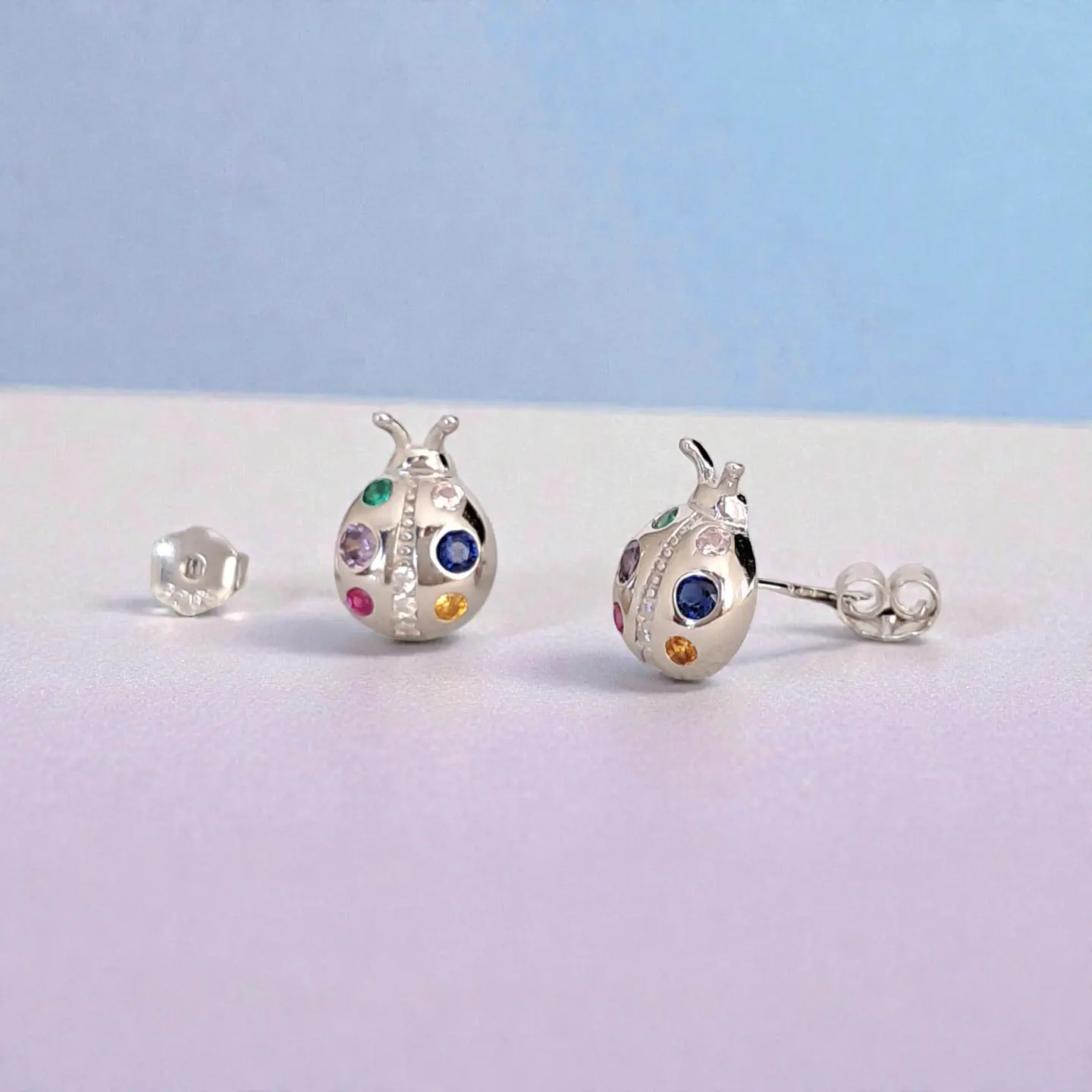 Aros Fortuna | Plata 925 baño de rodio 3