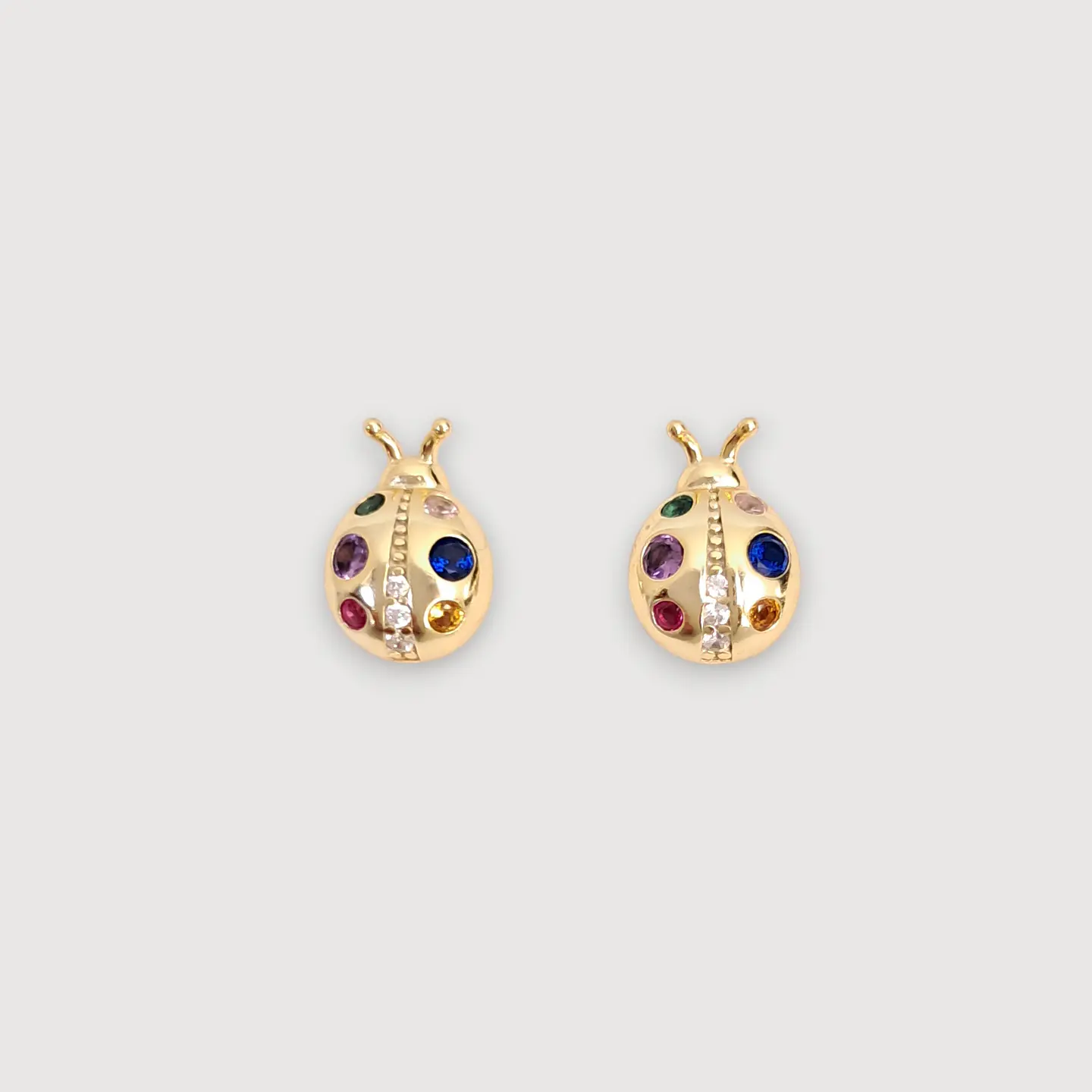 Aros Fortuna | Plata 925 baño de oro 18k 1