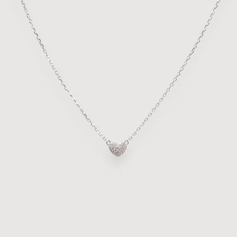 Collar Coralia | Plata 925 baño de rodio