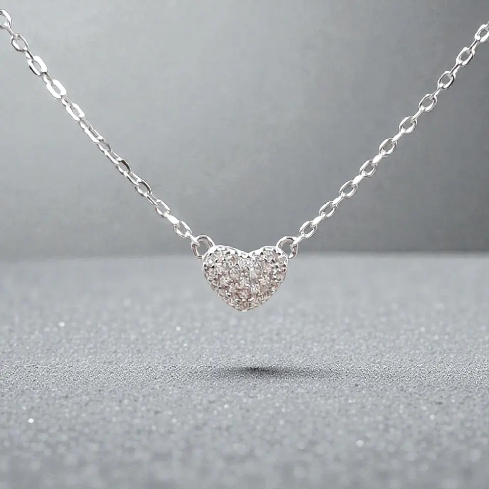 Collar Coralia | Plata 925 baño de rodio 2