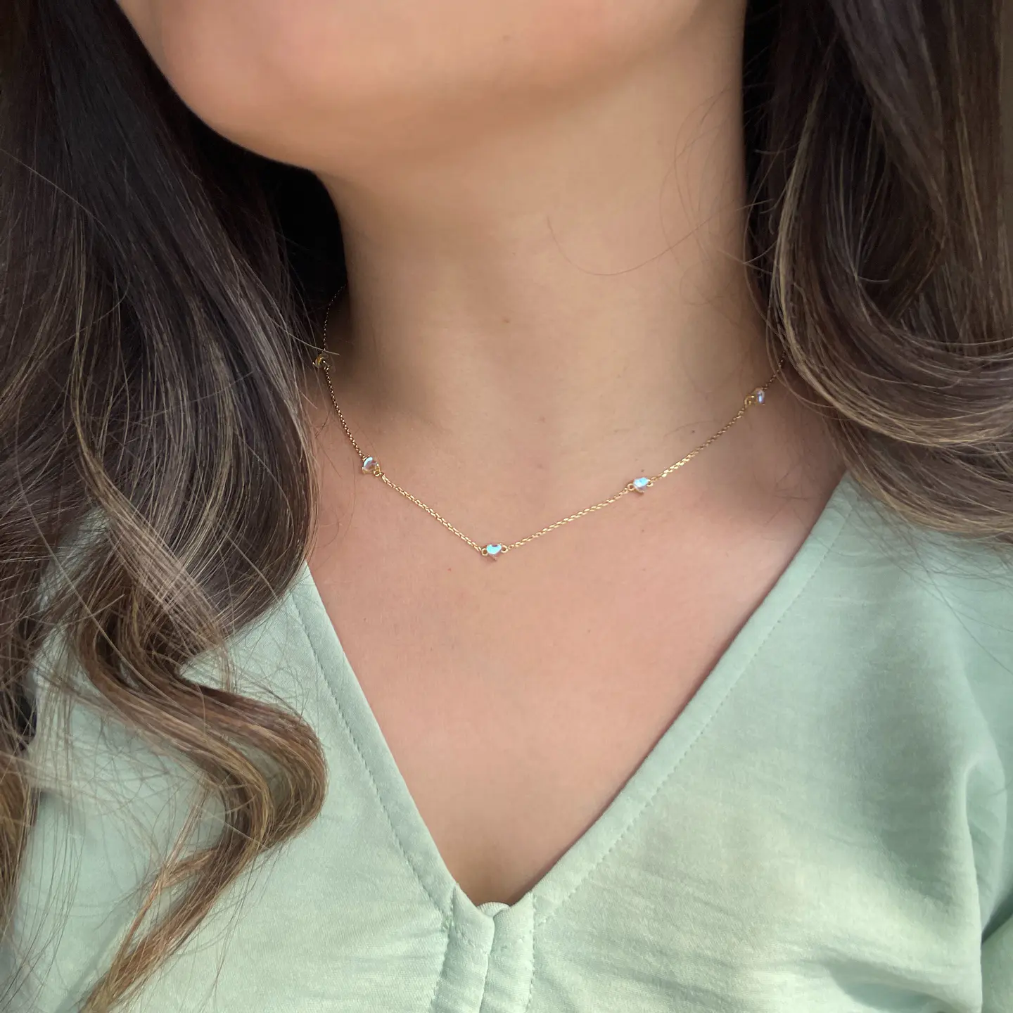 Collar Auraluz | Plata 925 baño de oro 18k 5