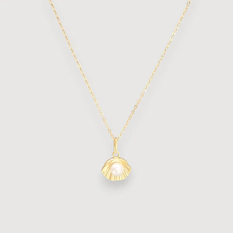 Collar Marina | Plata 925 baño de oro 18k