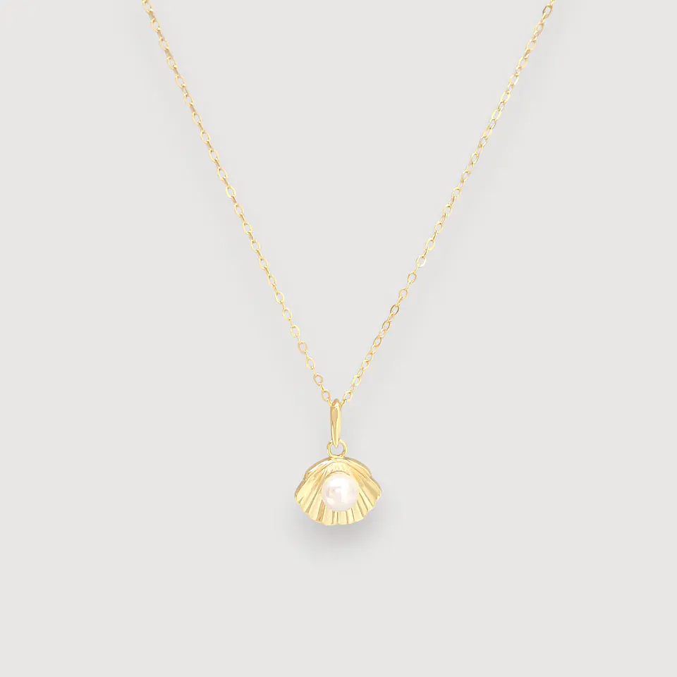 Collar Marina | Plata 925 baño de oro 18k 1