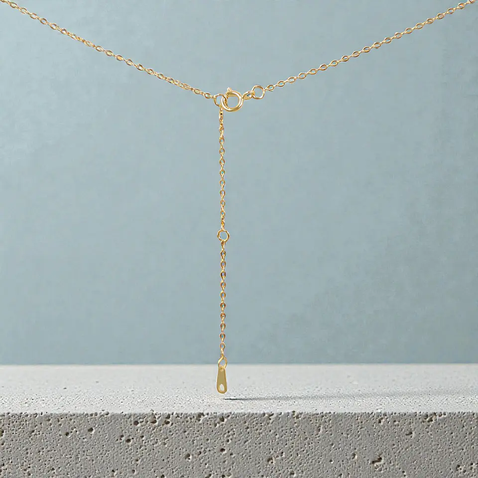 Collar Marina | Plata 925 baño de oro 18k 4