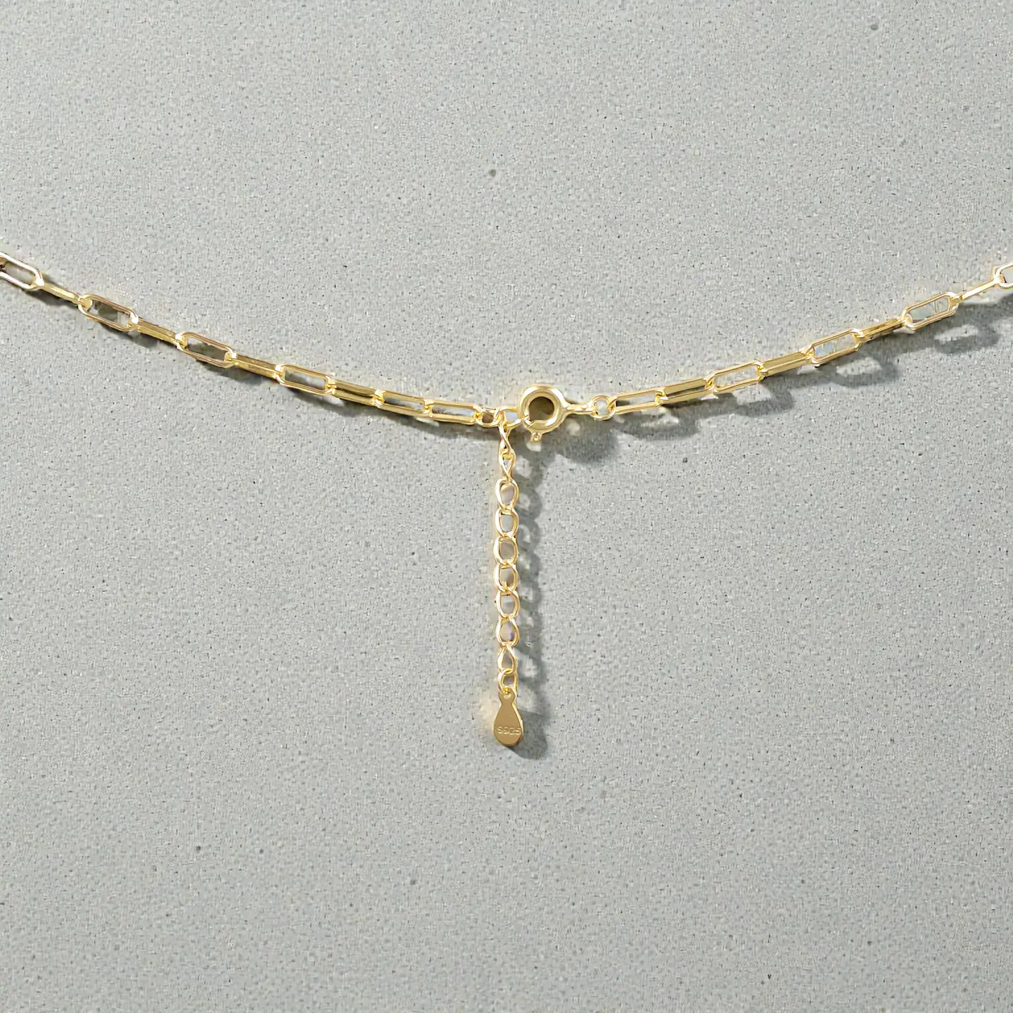 Collar Perlina | Plata 925 baño de oro 18k 3