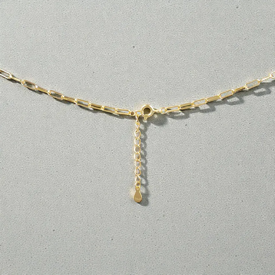 Collar Perlina | Plata 925 baño de oro 18k 3