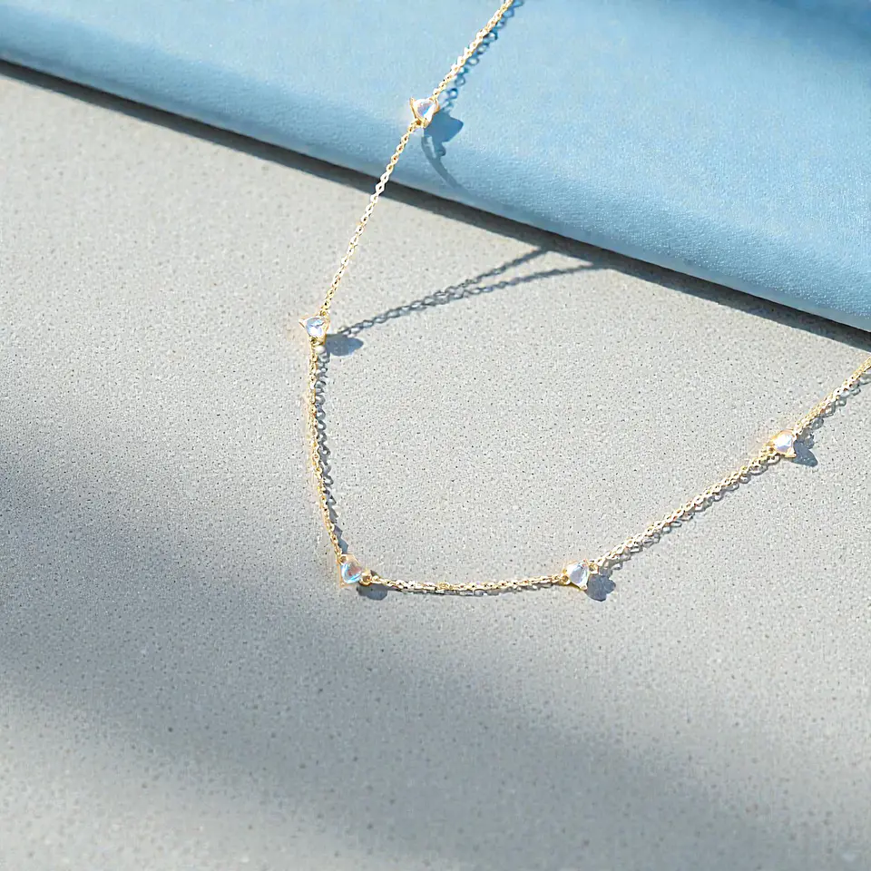 Collar Auraluz | Plata 925 baño de oro 18k 3