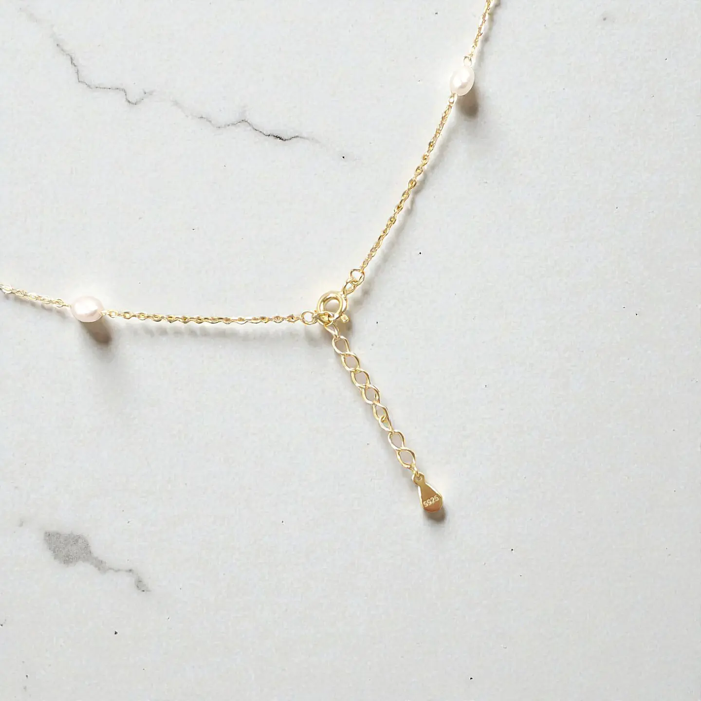 Collar Cascada | Plata 925 baño de oro 18k 4