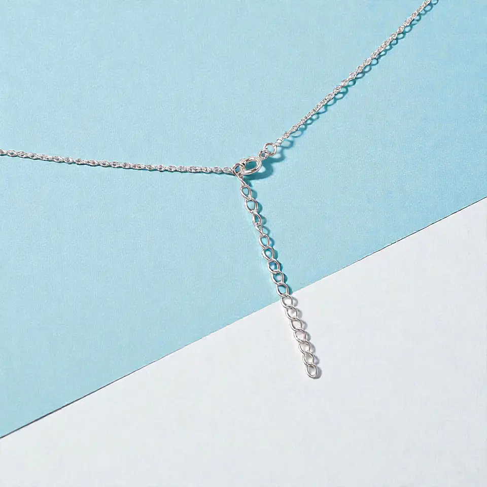 Collar Astra | Plata 925 baño de rodio 4
