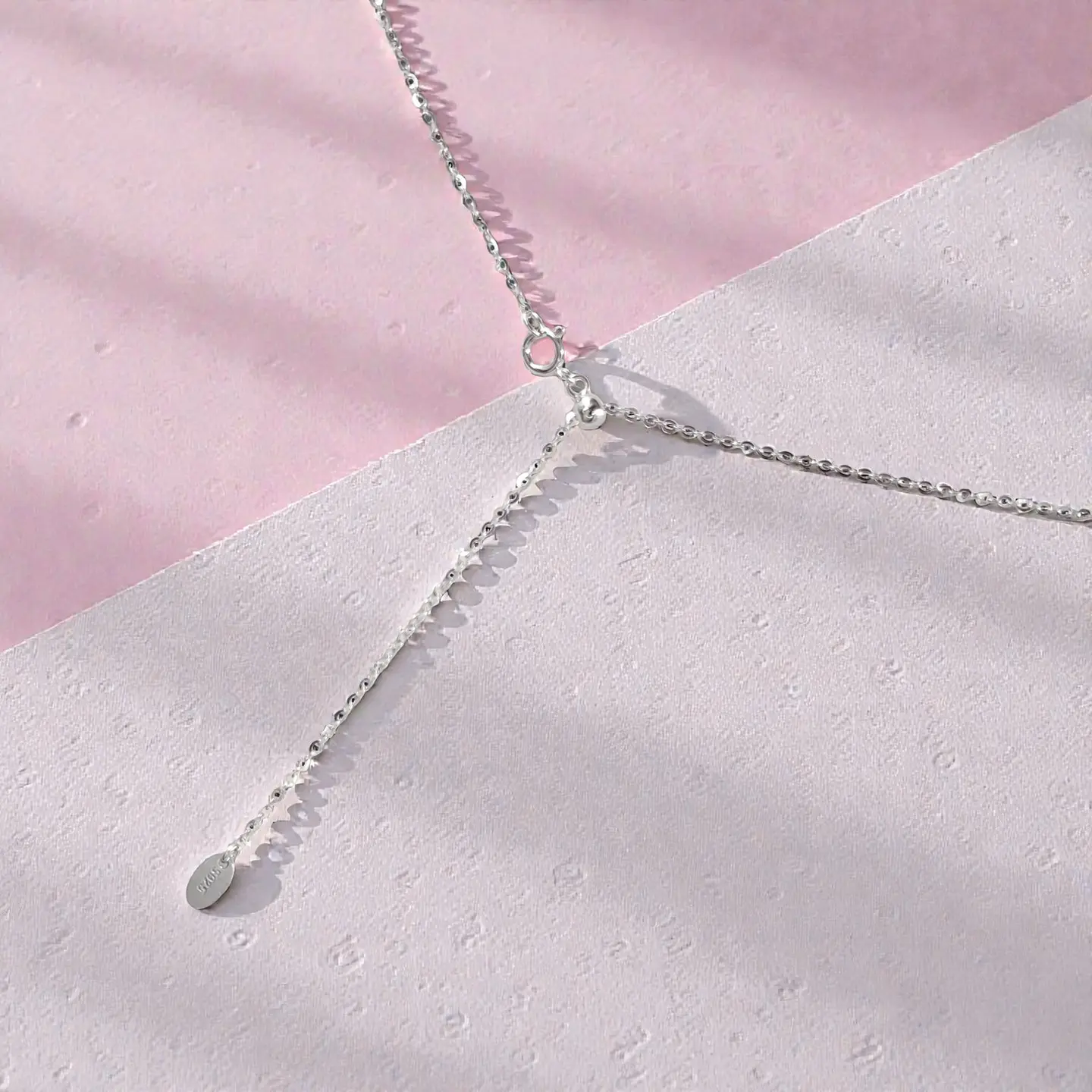 Collar Infinito | Plata 925 baño de rodio 3