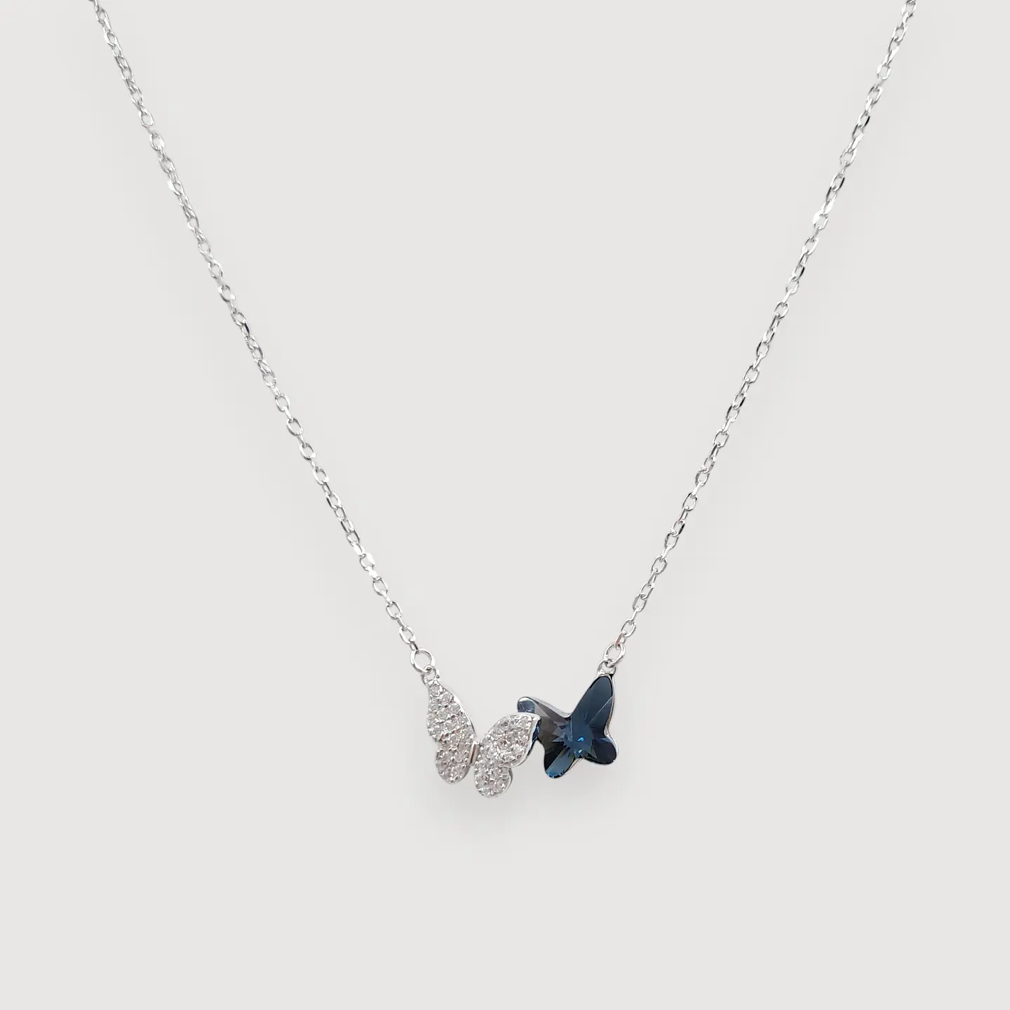 Collar Alaria | Plata 925 baño de rodio 1