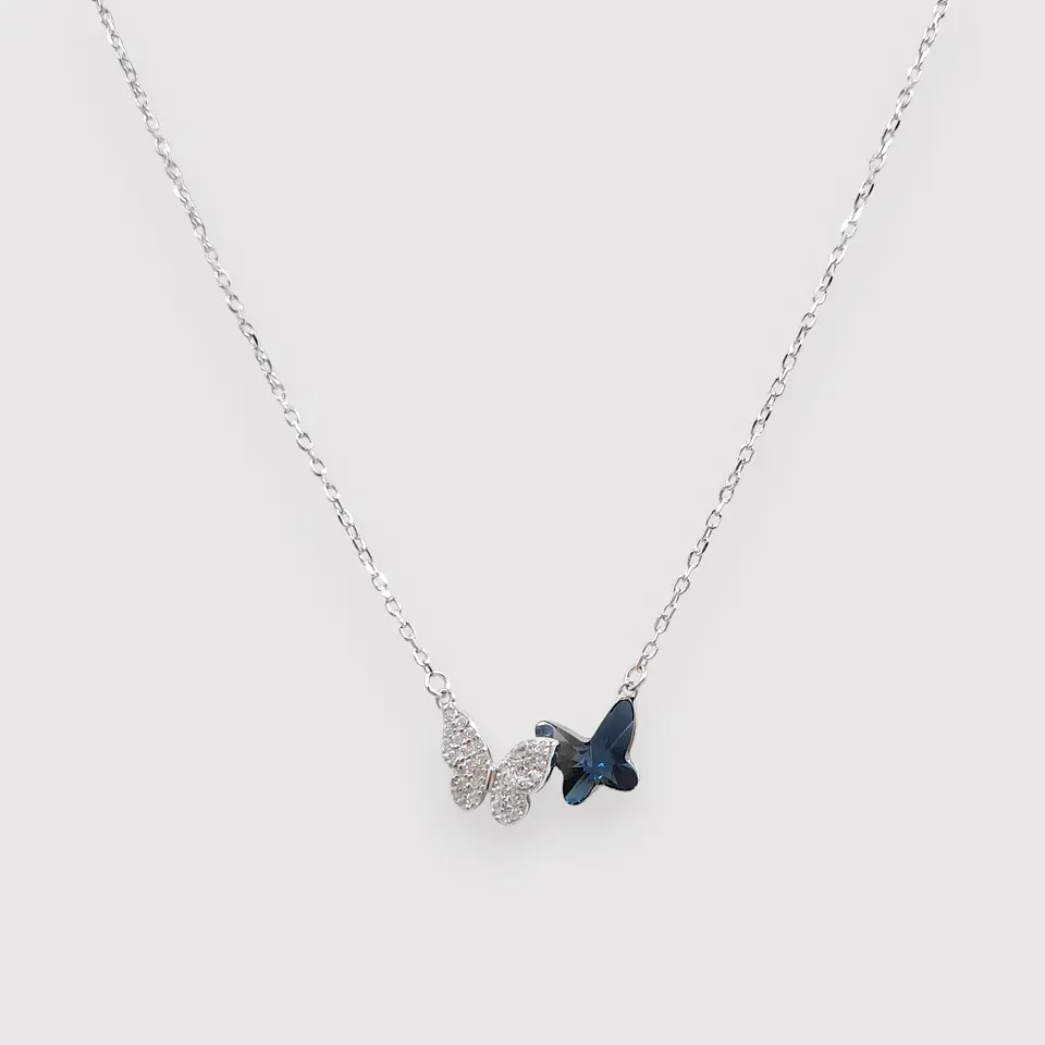 Collar Alaria | Plata 925 baño de rodio 1