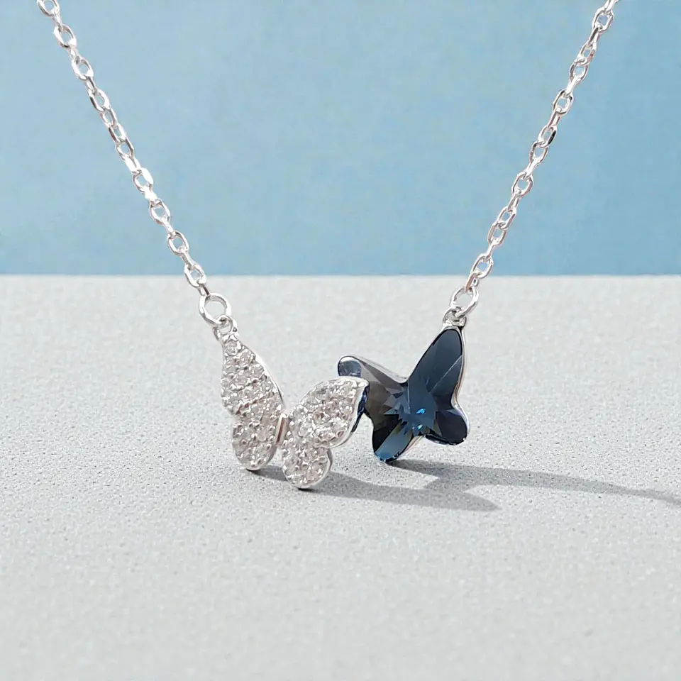 Collar Alaria | Plata 925 baño de rodio 4