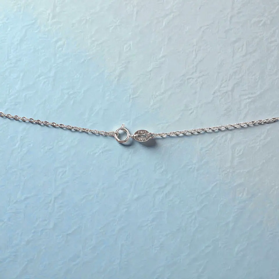 Collar Tortuga | Plata 925 baño de rodio 3