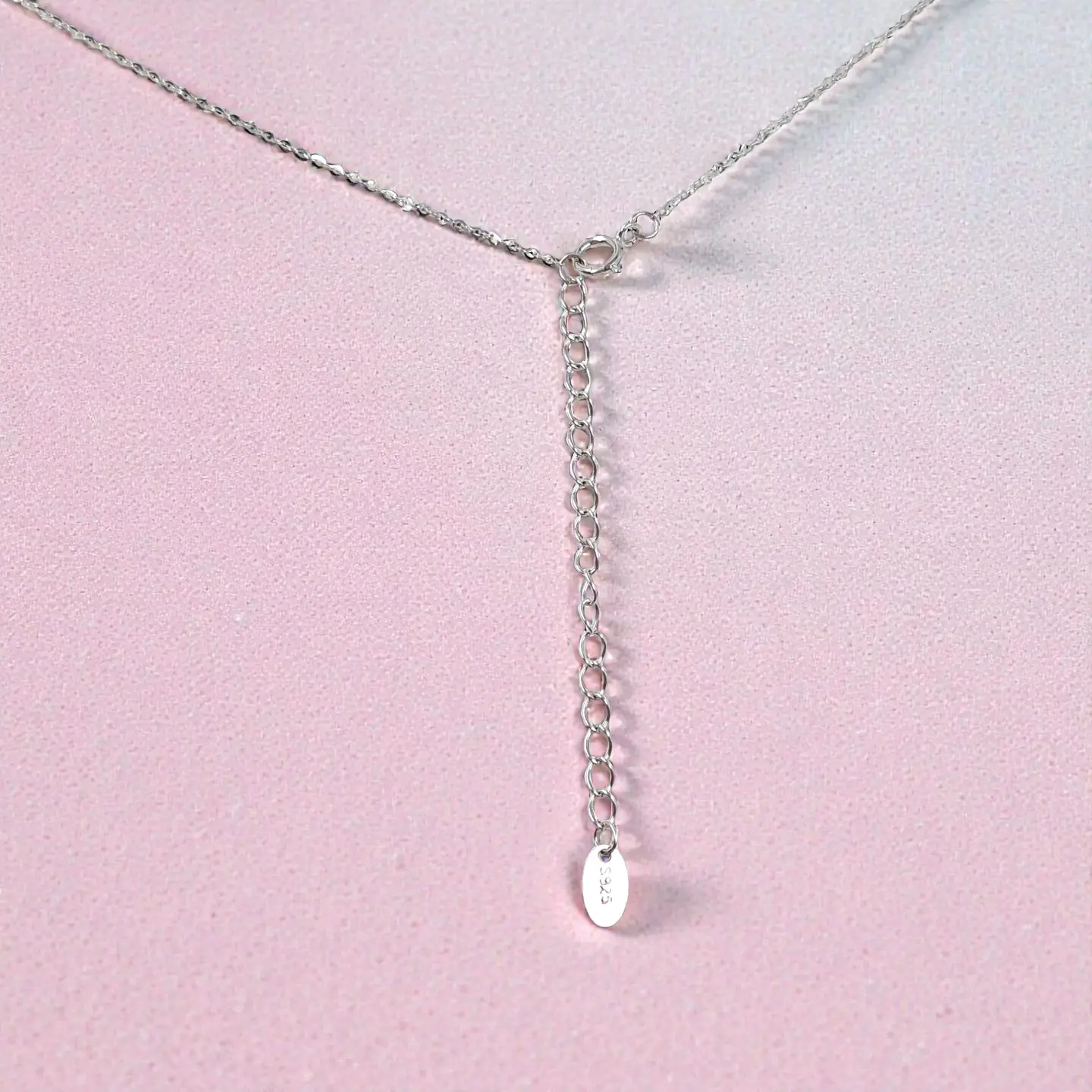 Collar Amore | Plata 925 baño de rodio 4