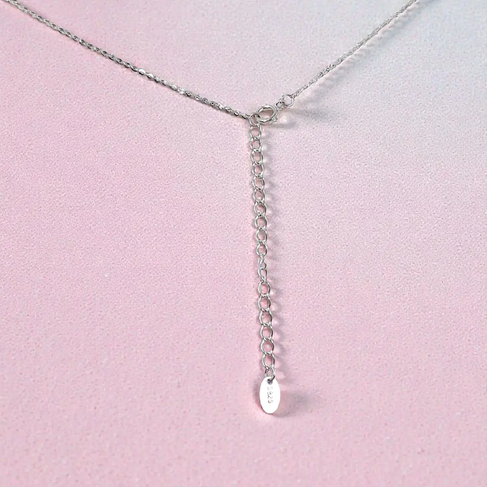 Collar Amore | Plata 925 baño de rodio 4