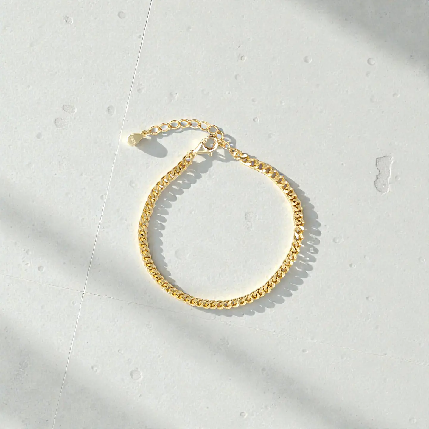 Pulsera Brío Grumet | Plata 925 baño de oro 18k 2