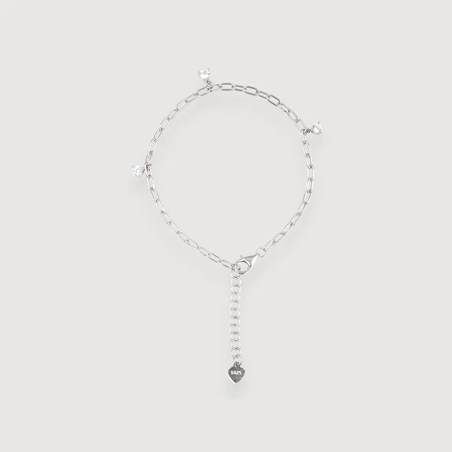 Pulsera Riviera | Plata 925 baño de rodio 1