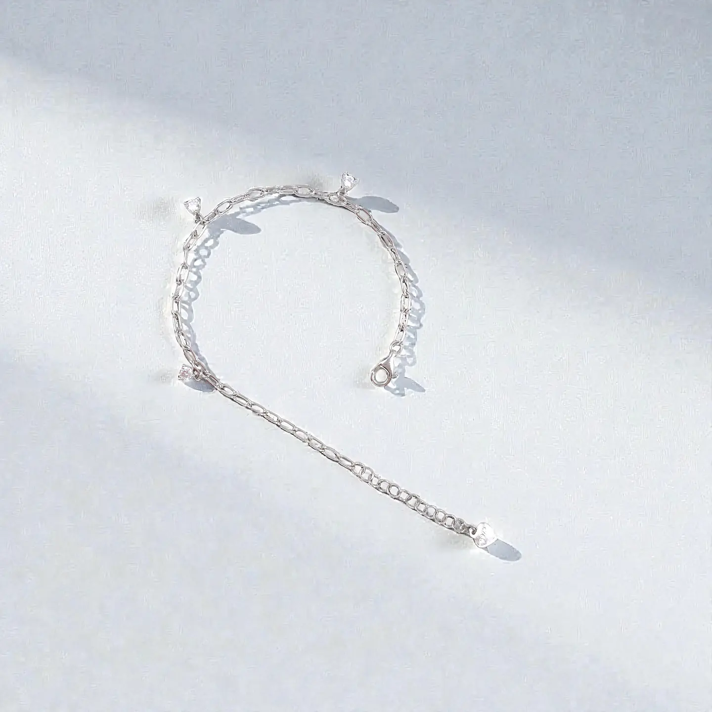 Pulsera Riviera | Plata 925 baño de rodio 4