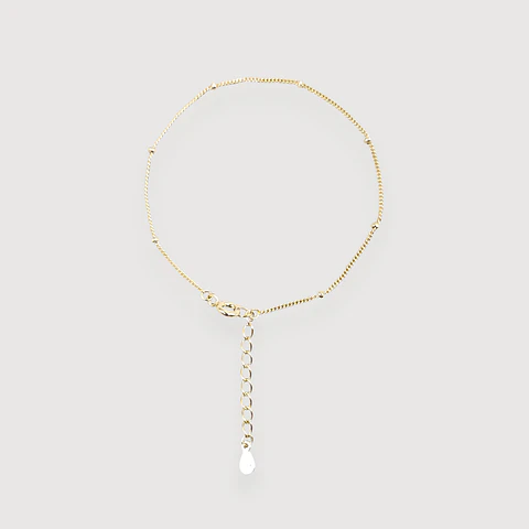 Pulsera Bruma | Plata 925 baño de oro 18k