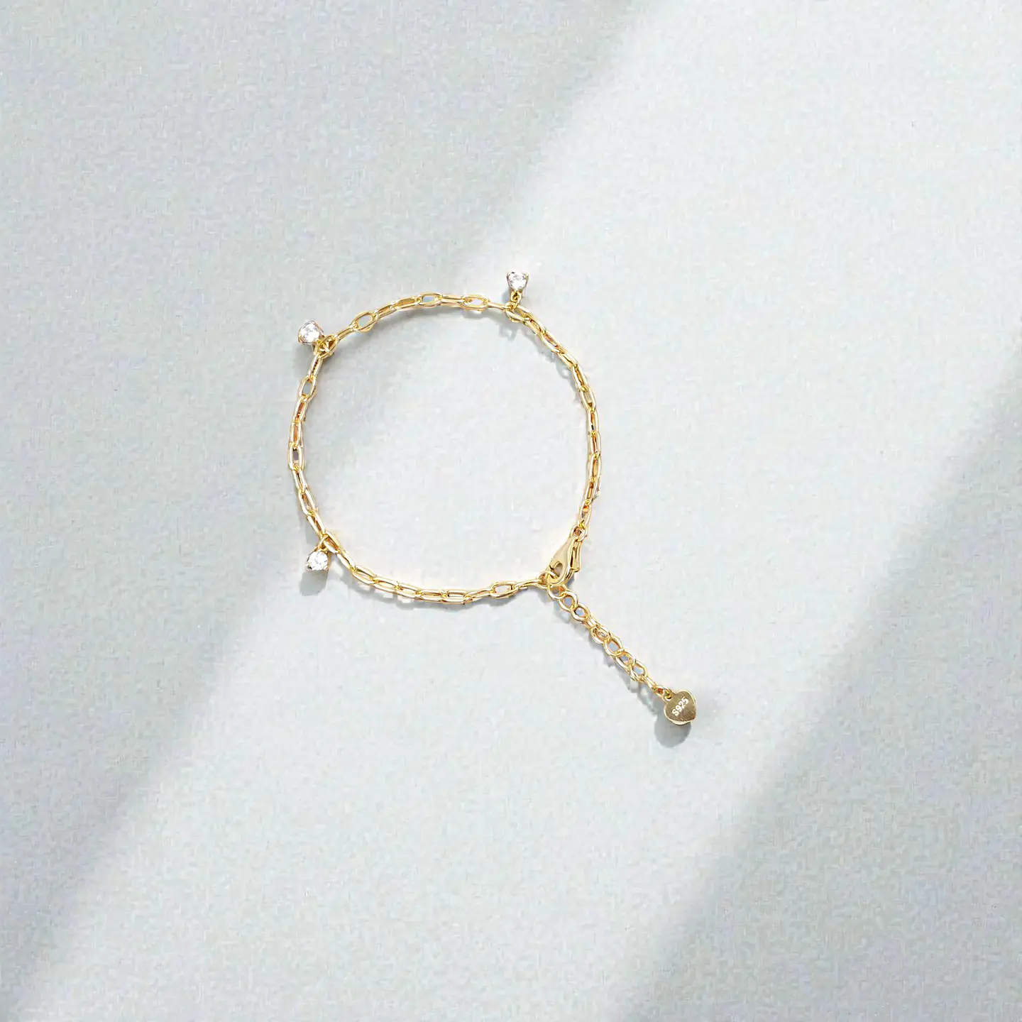 Pulsera Riviera | Plata 925 baño de oro 18k 2