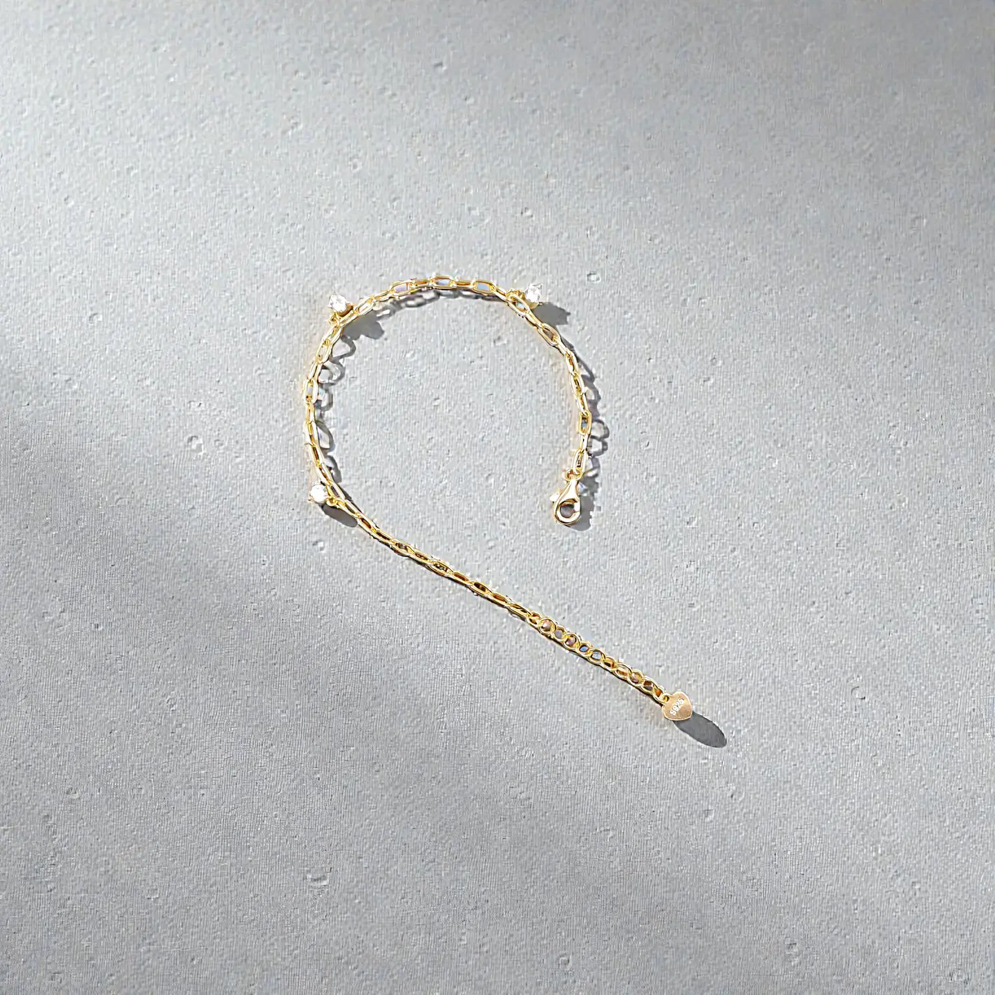 Pulsera Riviera | Plata 925 baño de oro 18k 4