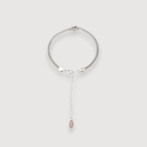 Pulsera Nudo | Plata 925 baño de rodio