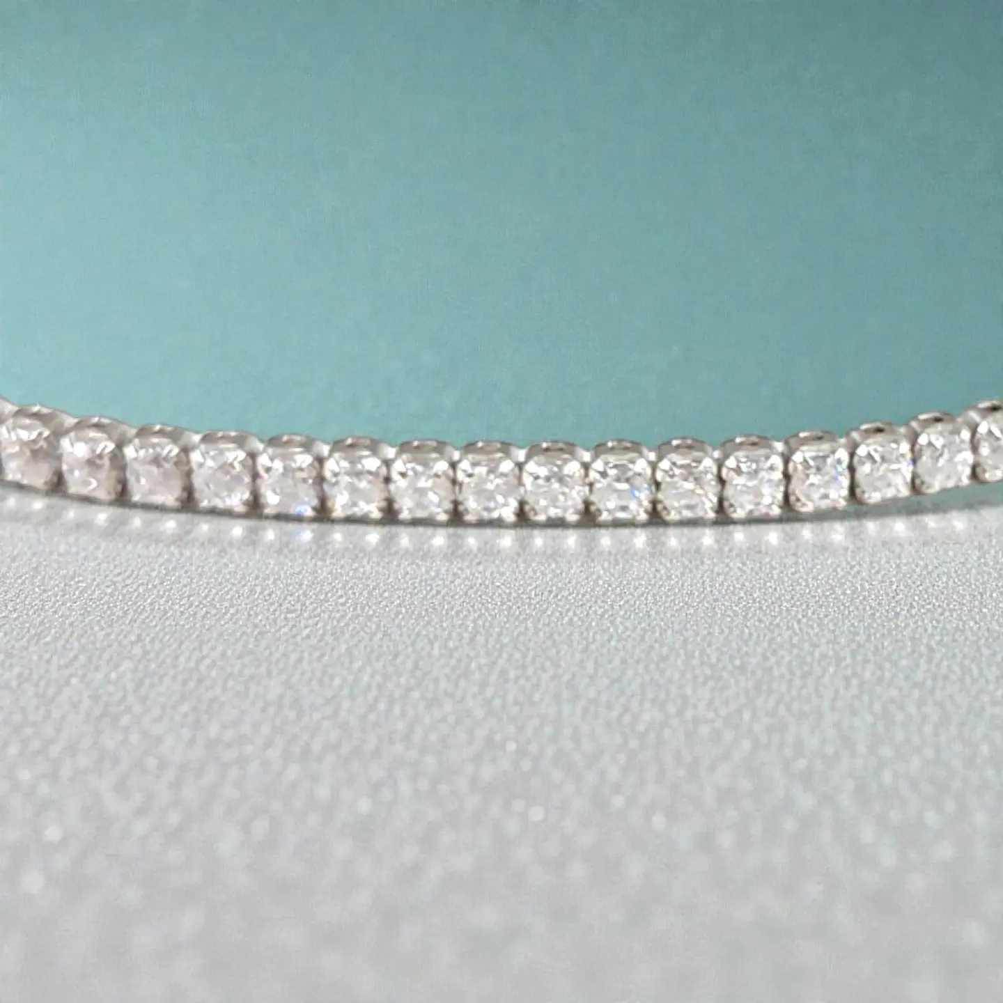 Pulsera Laura | Plata 925 baño de rodio 5
