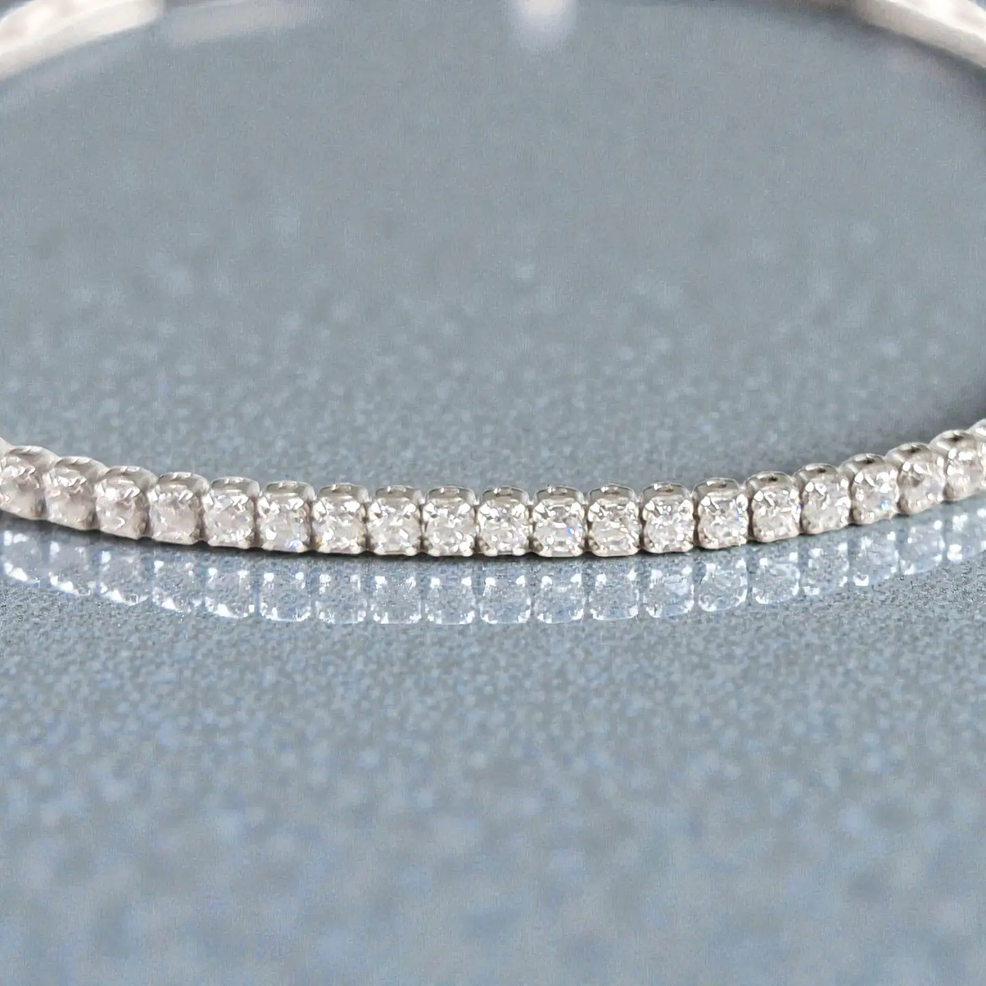 Pulsera Laura | Plata 925 baño de rodio 2