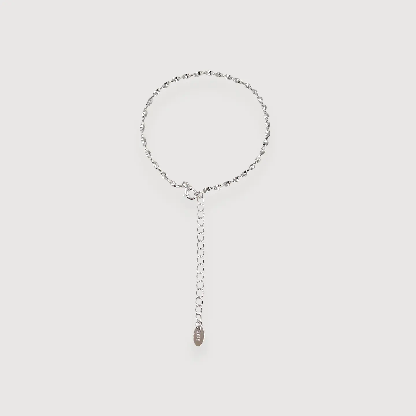 Pulsera Brisa | Plata 925 baño de rodio 1