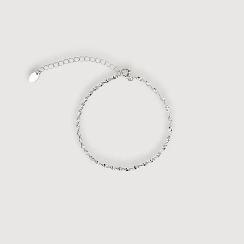 Pulsera Brisa | Plata 925 baño de rodio