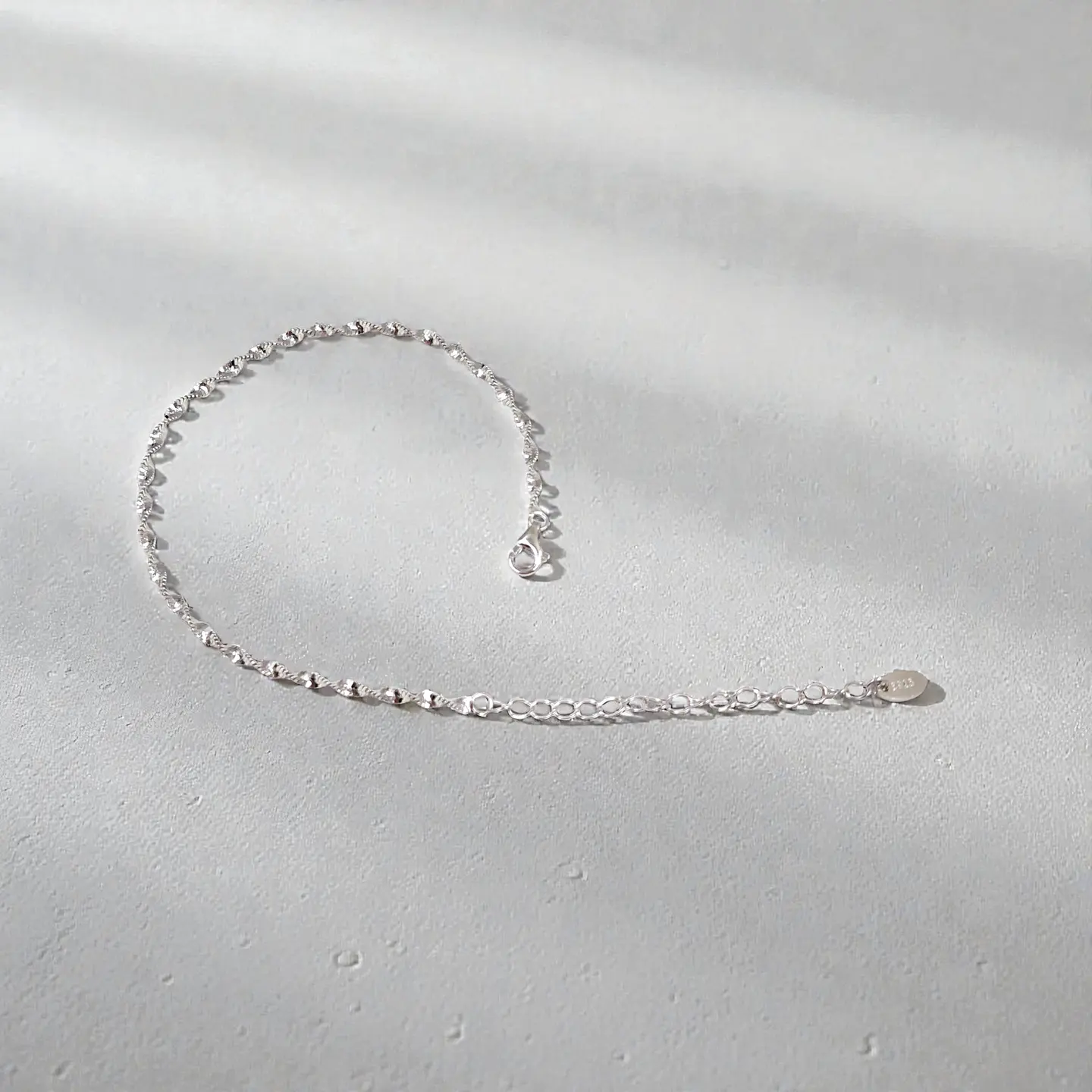 Pulsera Brisa | Plata 925 baño de rodio 4